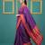 purple pink soft silk blend with gold zari motifs zari woven saree 