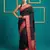 black soft silk blend with gold zari motifs zari woven saree 