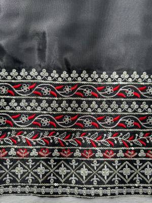 Black crepe thread embroidery fasrshi palazzo set 2
