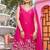 Pink georgette moti palazo set