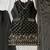 Black silk blend sequins kurti palazzo set