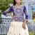 Designer Pure Vichitra Kurti with Tissue Silk Lehenga & Embroidered Dupatta for Women