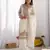 Designer pure fendy silk sharara suit set with heavy embroidery beads work & dupatta
