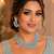 Mint Lagoon AD Necklace Ensemble