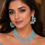 Mint Lagoon AD Necklace Ensemble