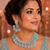 Mint Lagoon AD Necklace Ensemble