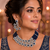 Royal blue majesty ad necklace ensemble