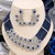 Royal blue majesty ad necklace ensemble