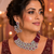 Ruby royale american diamond necklace set