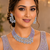 Lavender royale american diamond necklace set
