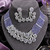 Lavender royale american diamond necklace set