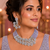Lavender royale american diamond necklace set