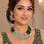 Emerald grace american diamond bridal set