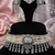 Grand Pearl American Diamond Choker Set