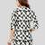  cotton blend printed short kurti