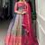 Timeless Blue Zari Weaving Silk Festive Wear Gown With Dupatta