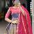 Timeless Blue Zari Weaving Silk Festive Wear Gown With Dupatta