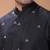Black embroidered cotton silk kurta bundi set