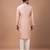 Onion pink cotton silk kurta set