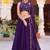 Stunning Purple Sequins Silk Festival Wear Lehenga Choli with Dupatta