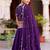 Stunning Purple Sequins Silk Festival Wear Lehenga Choli with Dupatta