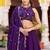 Stunning Purple Sequins Silk Festival Wear Lehenga Choli with Dupatta
