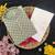 Olive cotton thread embroidery work kid's kurta pyjama