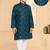Rama soft cotton sequins work work kid's kurta pyjama