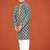 Grey viscose rayon embroidered work kid's kurta pyjama