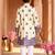 Blue rayon chikankari work work kid's kurta pyjama