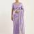 New Space Silk Saree with Elegant Zarkan Diamond Work Saree With Blouse Set For Women's