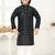 Black jacquard woven work kid's kurta pyjama