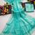 New Designer Space Silk Saree with Elegant Zarkan Diamond Work Saree With Blouse Set For Women's