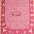 Pink jamdani silk blend dress material