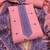 Pink jamdani silk blend dress material