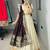WINE silk blend ZARI lehenga CHOLI
