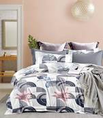 Glory super king size flat bedsheet with two pillow covers