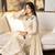 Black embroidery crep fully stitched farshi salwar suit set
