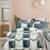 Glory super king size flat bedsheet with two pillow covers