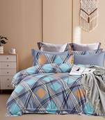 Glory super king size flat bedsheet with two pillow covers
