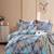 Glory super king size flat bedsheet with two pillow covers