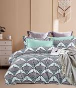 Glory super king size flat bedsheet with two pillow covers