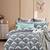 Glory super king size flat bedsheet with two pillow covers