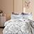 Glory super king size flat bedsheet with two pillow covers
