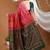 pink silk blend zari woven saree