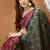 purple silk blend zari woven saree