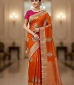 organza organza embroidered saree