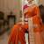 organza organza embroidered saree