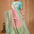 light pink silk blend zari woven saree
