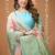 light pink silk blend zari woven saree